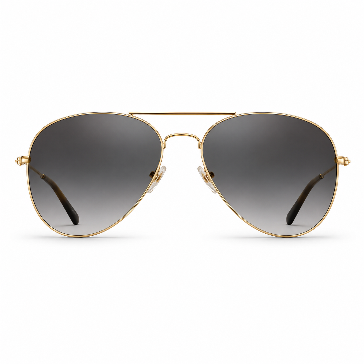 Premium Gold Frame Aviator Gradient Lens Sunglasses